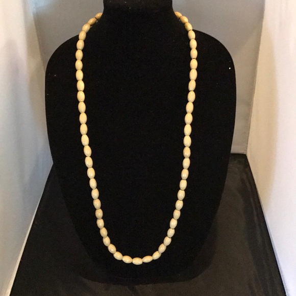 Wooden necklace/unisex - Picture 2 of 4